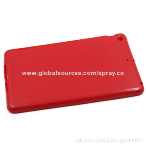 Clear Soft TPU Cases for iPad Mini, Various Colors Available